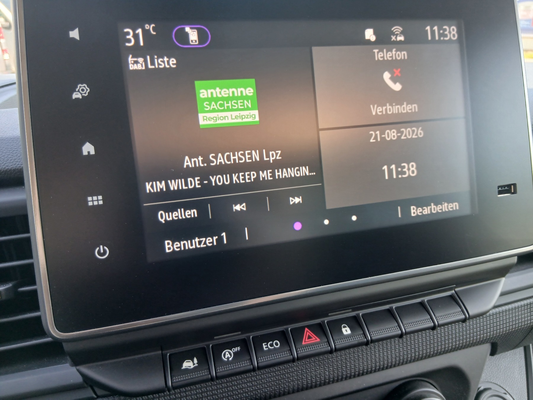 Bild 36 - Trafic 2.0 BLUE dCi 130 L1H1 2,8t Komfort