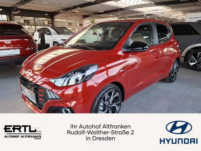 Details zum Fahrzeug: HYUNDAI i10 FL (MY25) 1.0 T-GDI (90 PS) 5-MT 2WD N Line