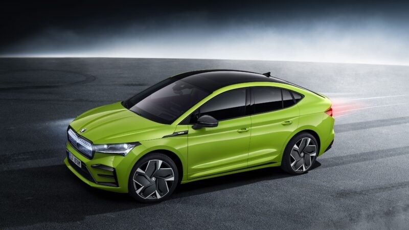 Enyaq Coupe RS Werbefoto