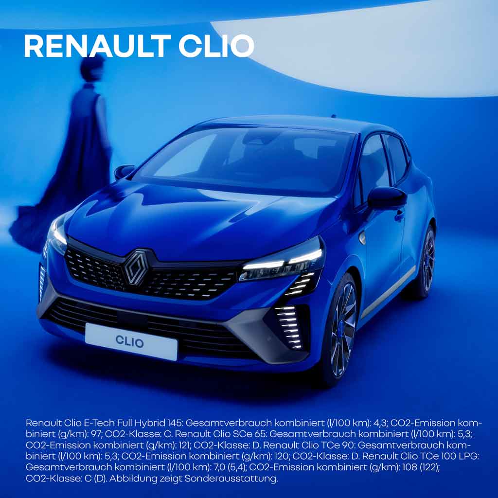 Renault CLIO Werbefoto