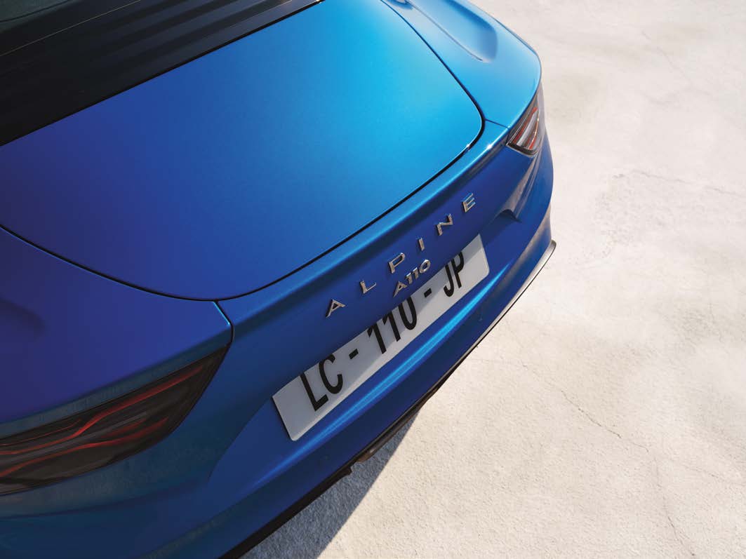 Alpine A110 Werbefoto