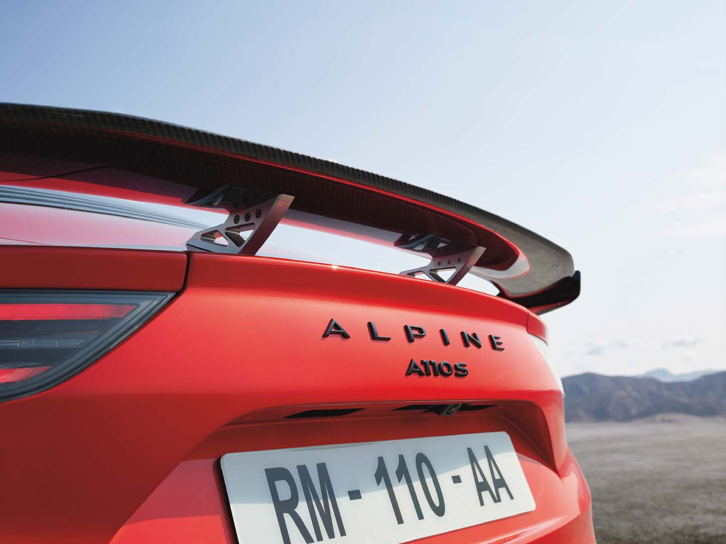 Alpine A110 S Werbefoto
