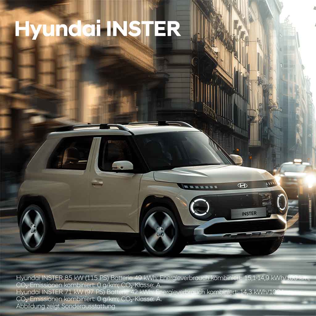 Hyundai INSTER Werbefoto