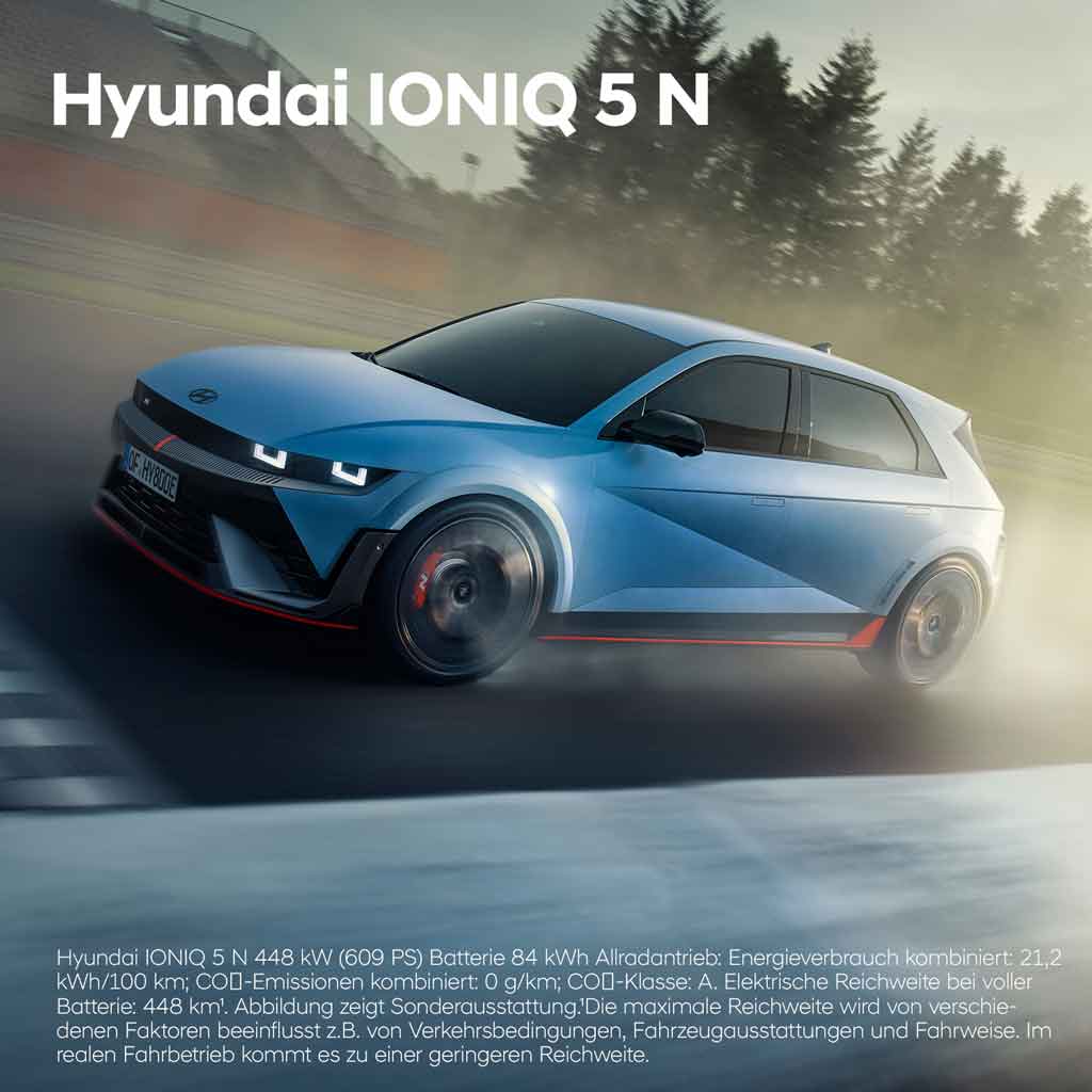 Hyundai IONIQ 5 N Werbefoto