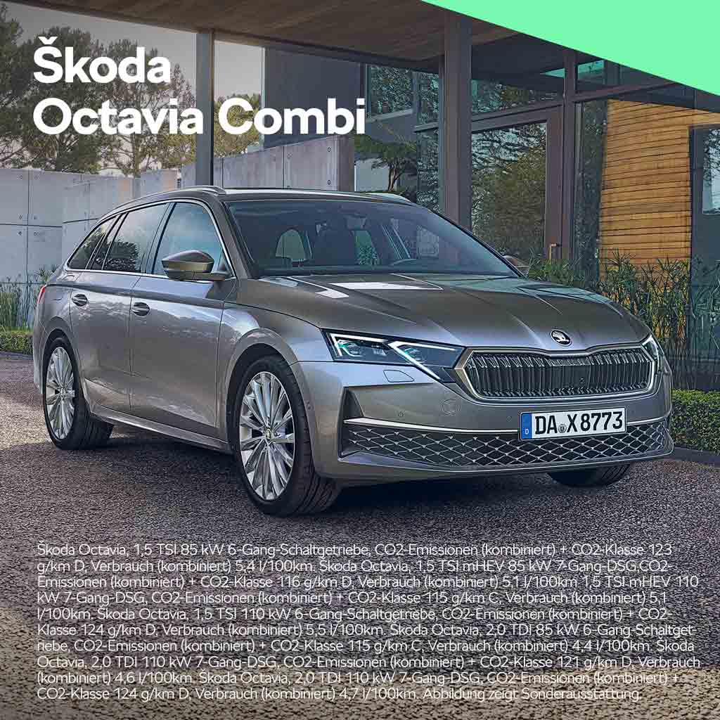 Skoda Octavia Combi Werbefoto