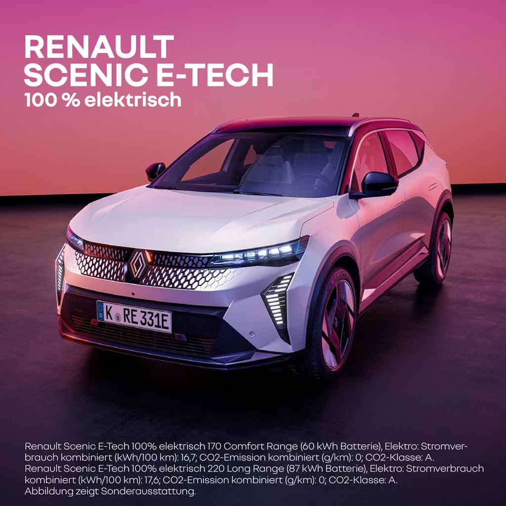 Renault SCIENCE E-TECH Werbefoto