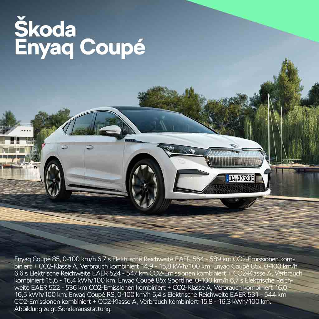 Skoda Enyaq Coupé Werbefoto