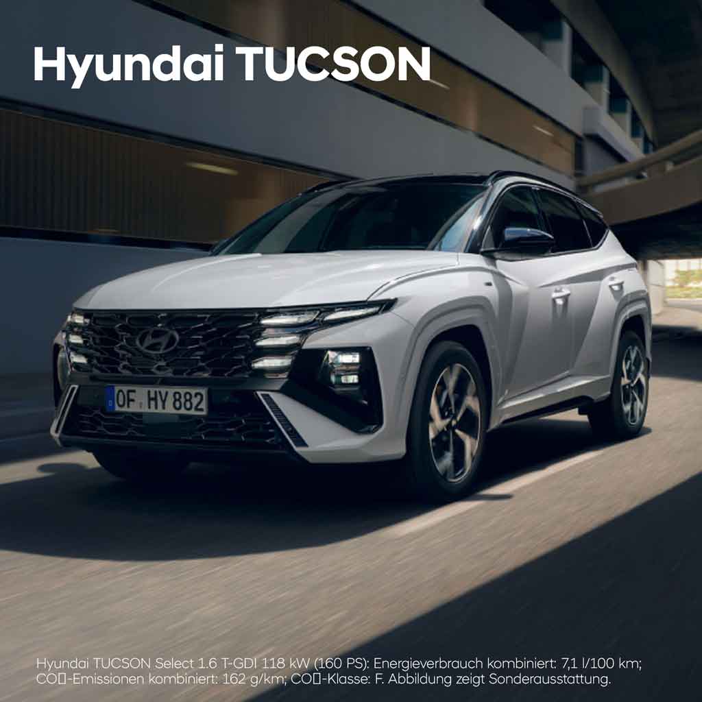 Hyundai TUCSON Werbefoto