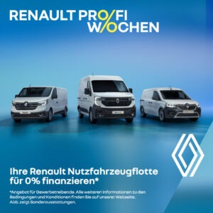 Renault Profi Wochen Werbefoto