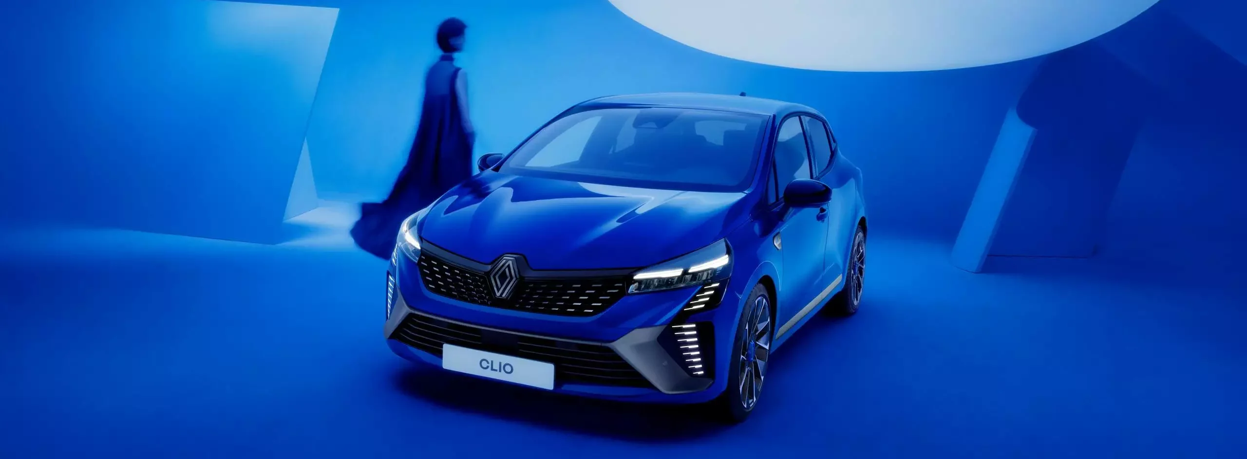 Renault Clio mit Model.