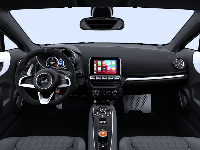 Alpine A110 GTS cockpit