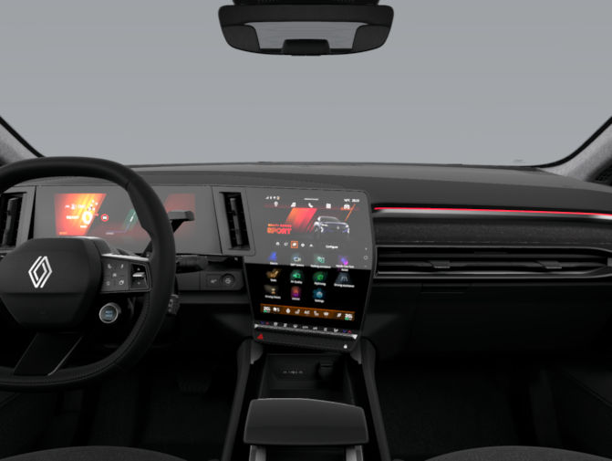 Renault Rafale Interieur Cockpit.