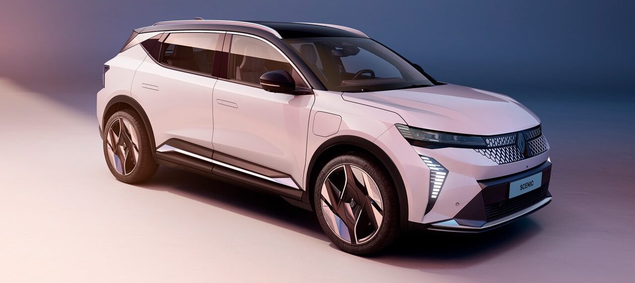 Renault Scenic Beautyshot.