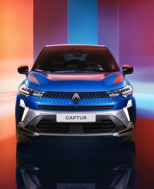 Renault Captur Frontansicht.