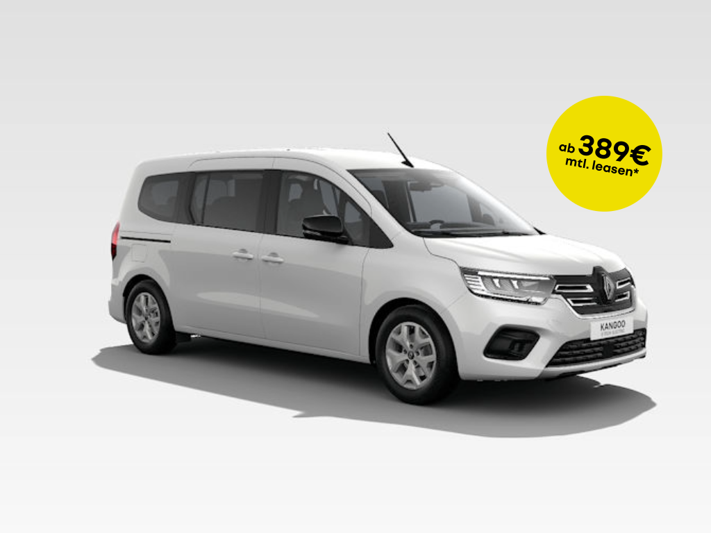 Renault Kangoo E-Tech elektrisch Grand Equilibre Comfort Range AC22