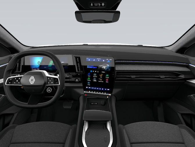 Renault Espace Techno Full Hybrid E-Tech 200 5-Sitzer Frontansicht