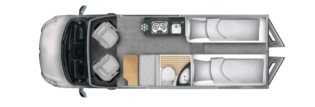 Ahorn Camp CV630 Grundriss.