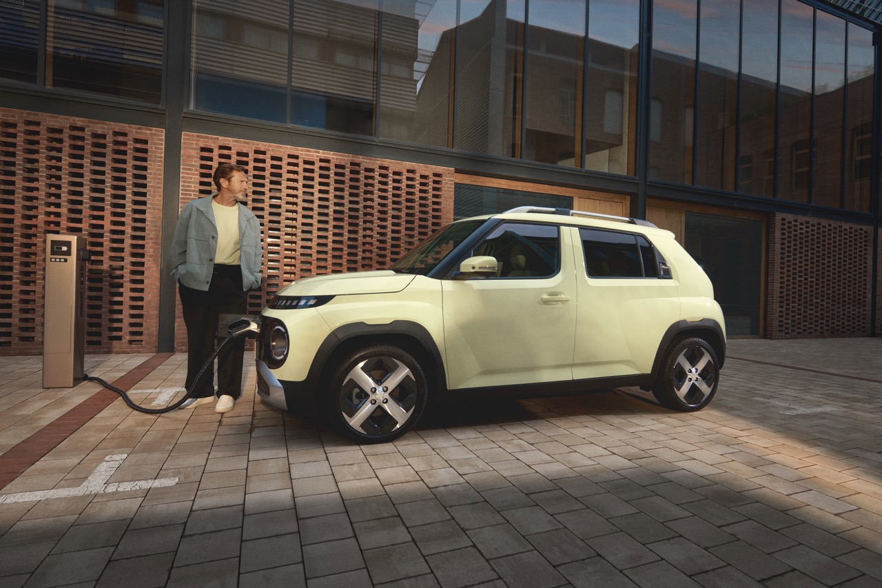 Hyundai Inster wird geladen.