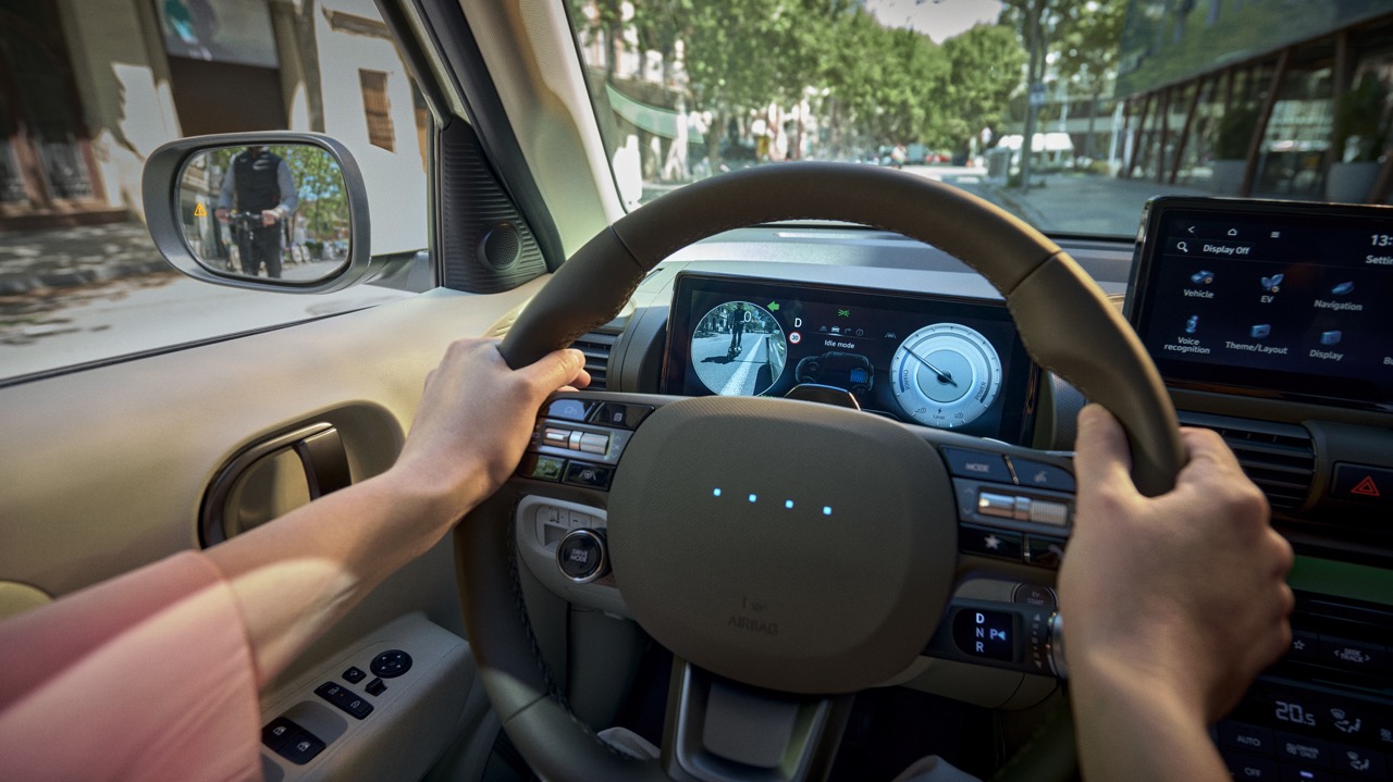 Hyundai Inster cockpit.