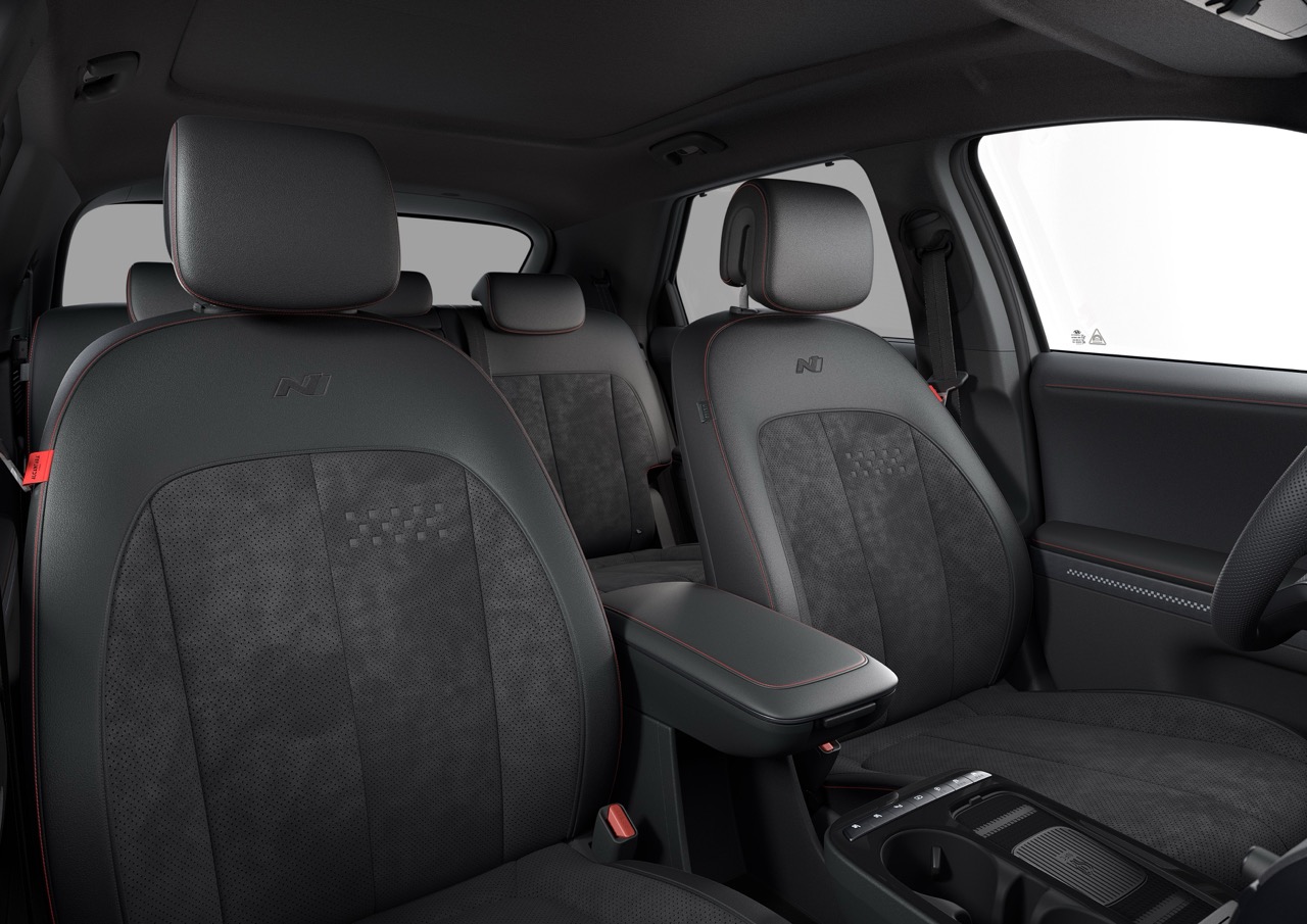 Ioniq 5 Interieur Vordersitze.