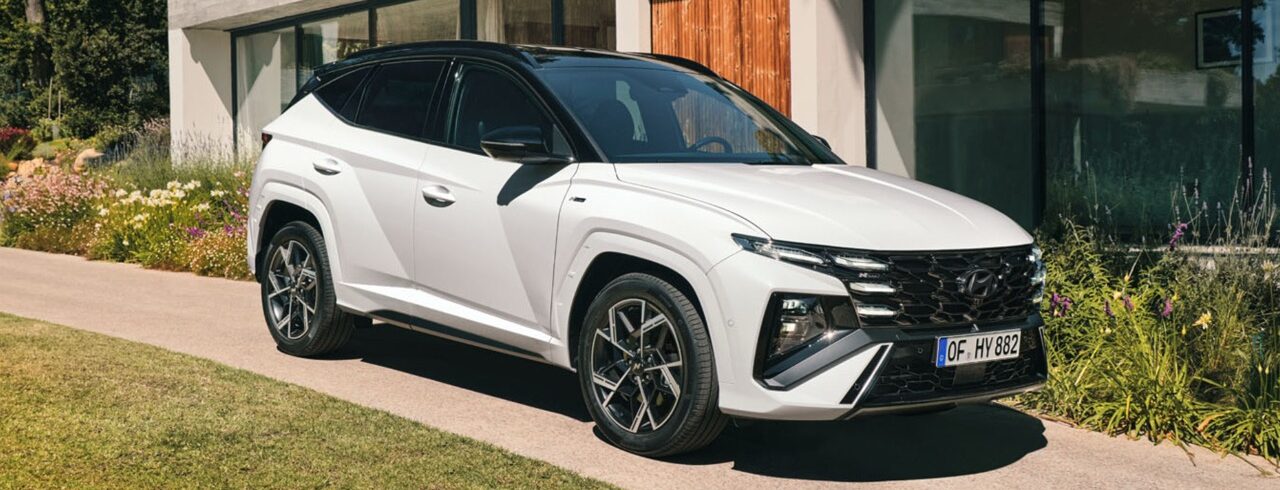 Hyundai Tucson Beautyshot.