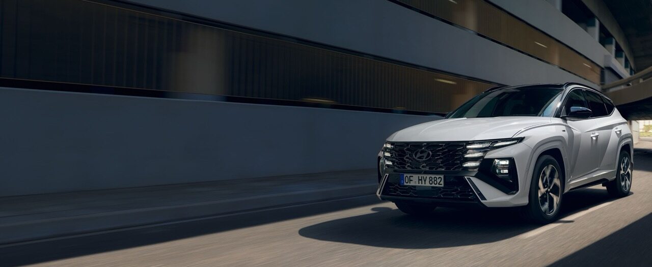 Hyundai Tucson Hero Banner.