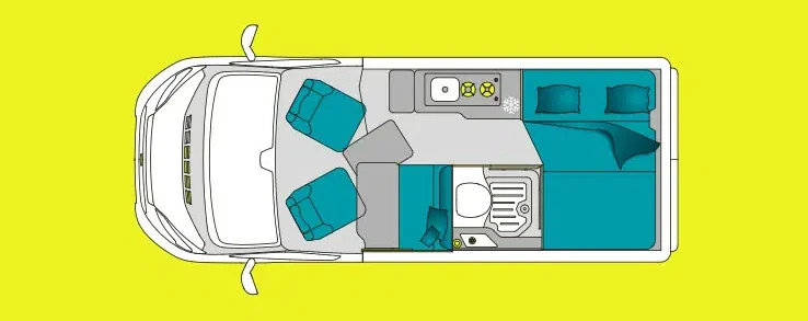 Joa Camp 54G Innenraum.