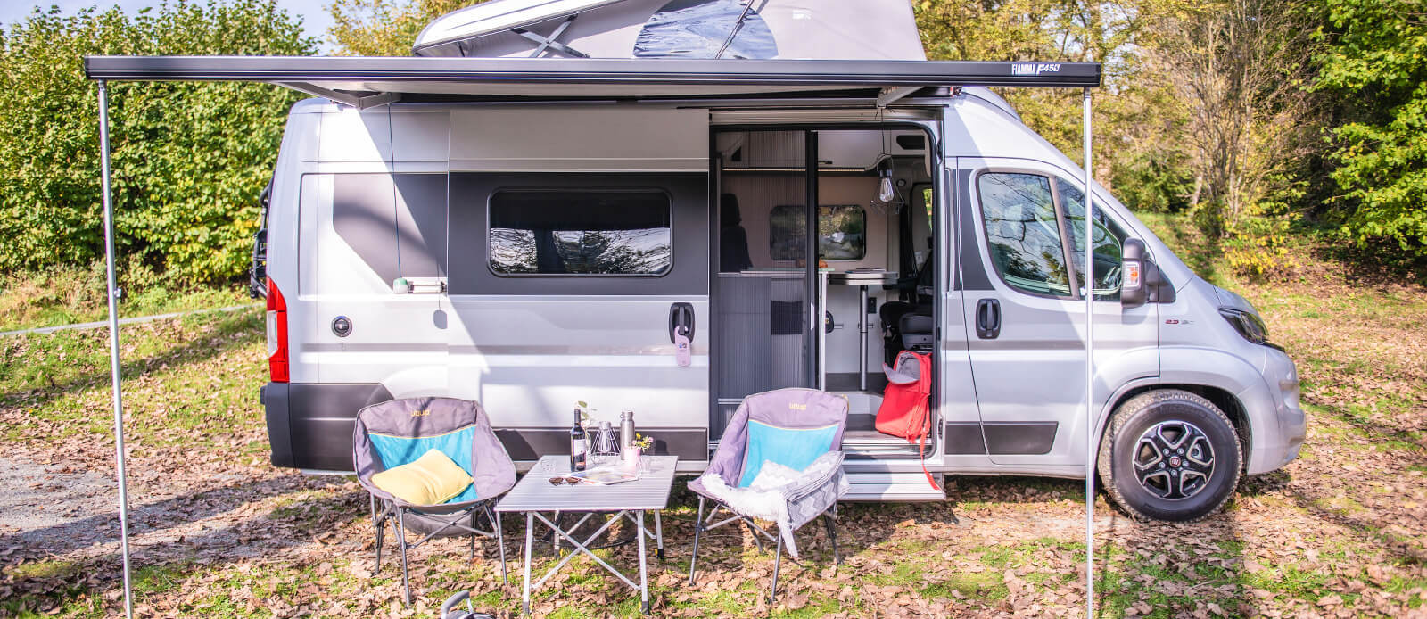 Yucon Fiat Microliner Ausbau.