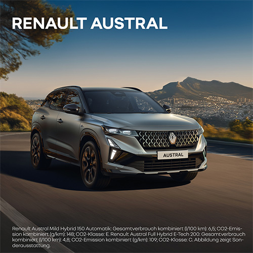 Renault AUSTRAL Werbefoto