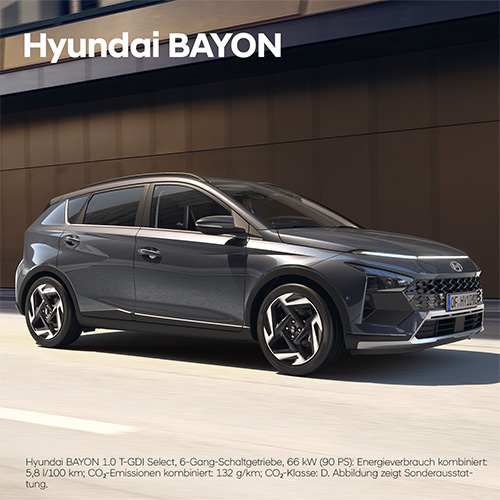 Hyundai Bayon Werbefoto