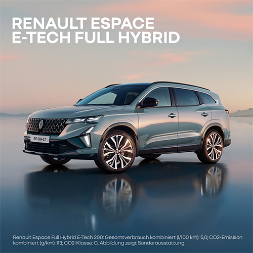 Renault Espace Werbefoto