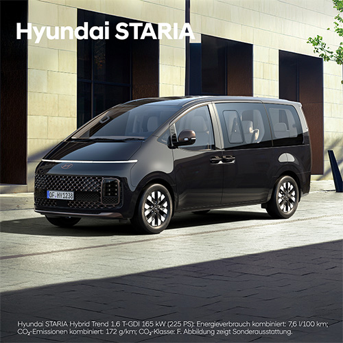 Hyundai Staria Werbefoto