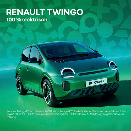 Renault Twingo Werbefoto