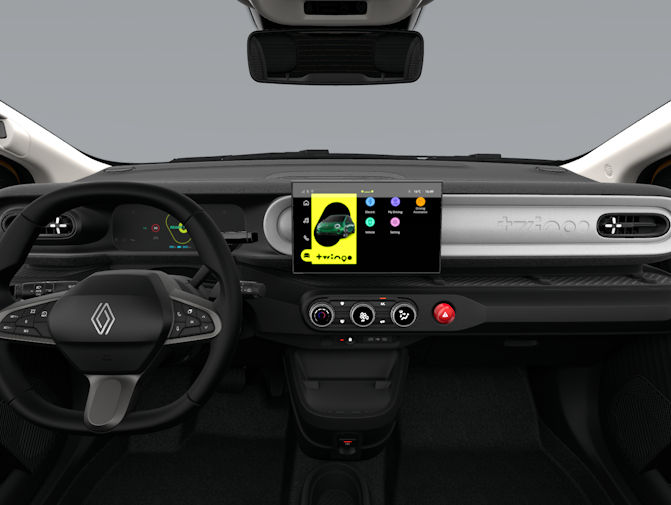 Renault Twingo Cockpit Ansicht