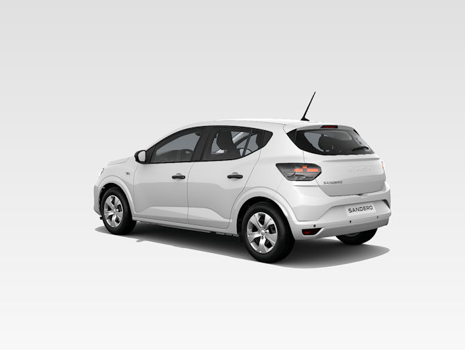 Dacia Sandero Heckansicht