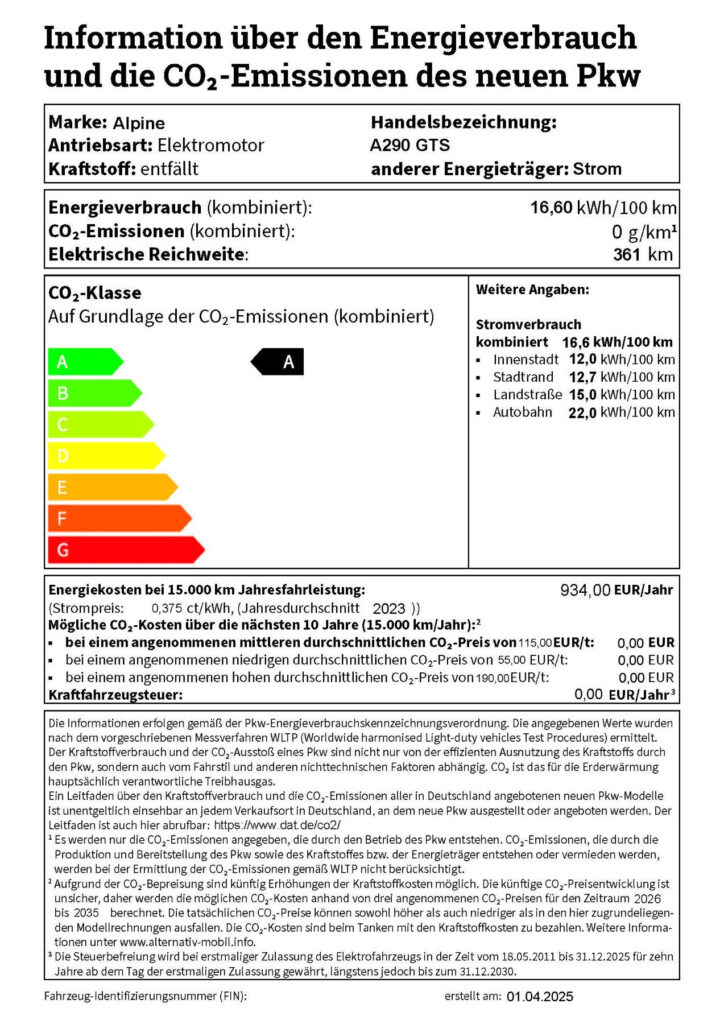 Alpine A290 Exposé-Bild 49