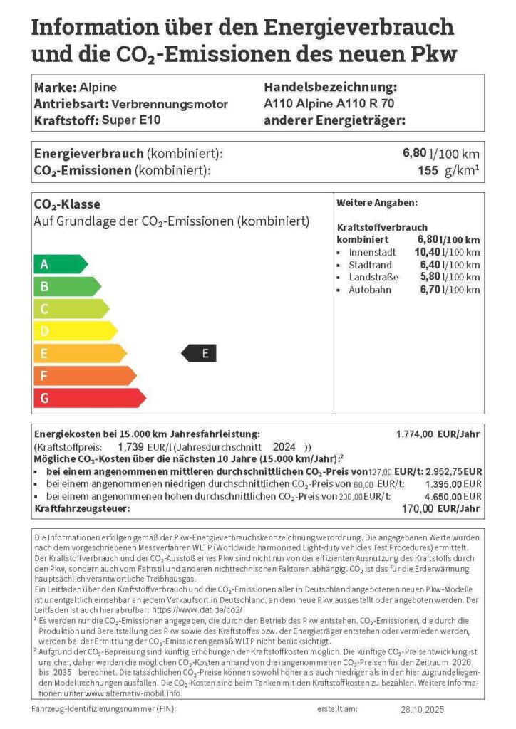 Alpine A110 Exposé-Bild 17