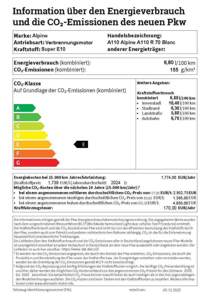 Alpine A110 Exposé-Bild 47