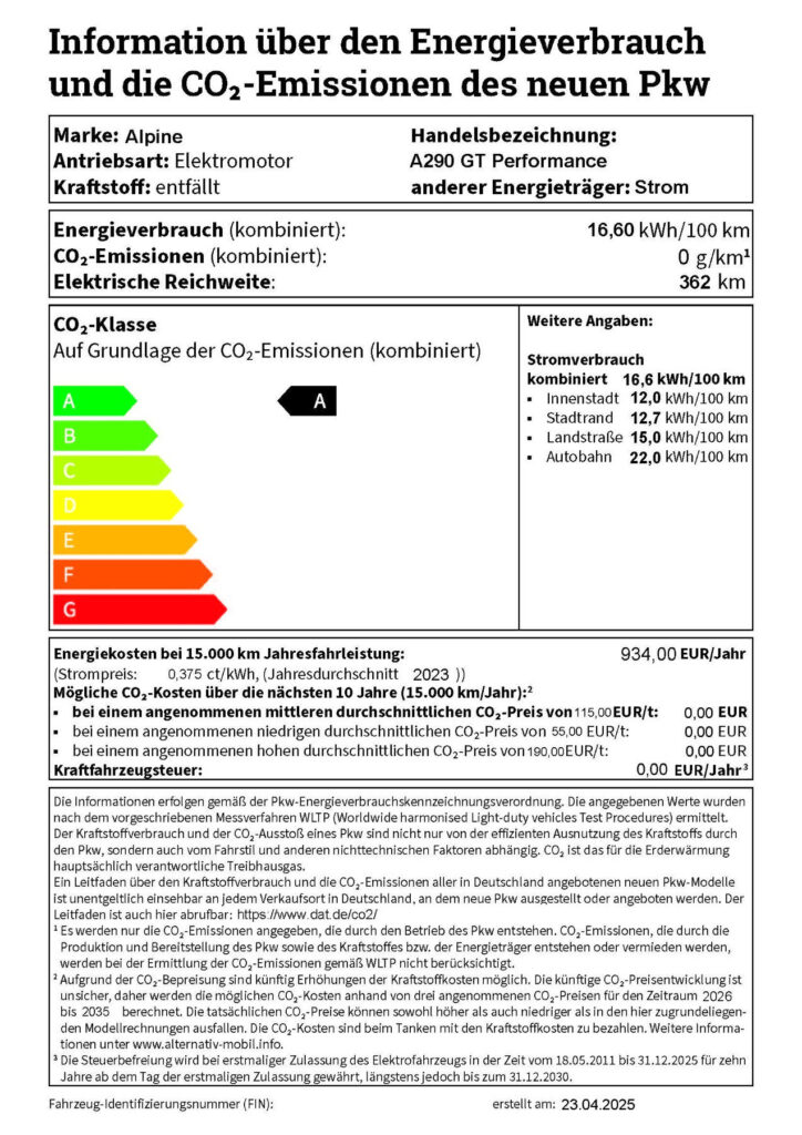 Alpine A290 Exposé-Bild 49